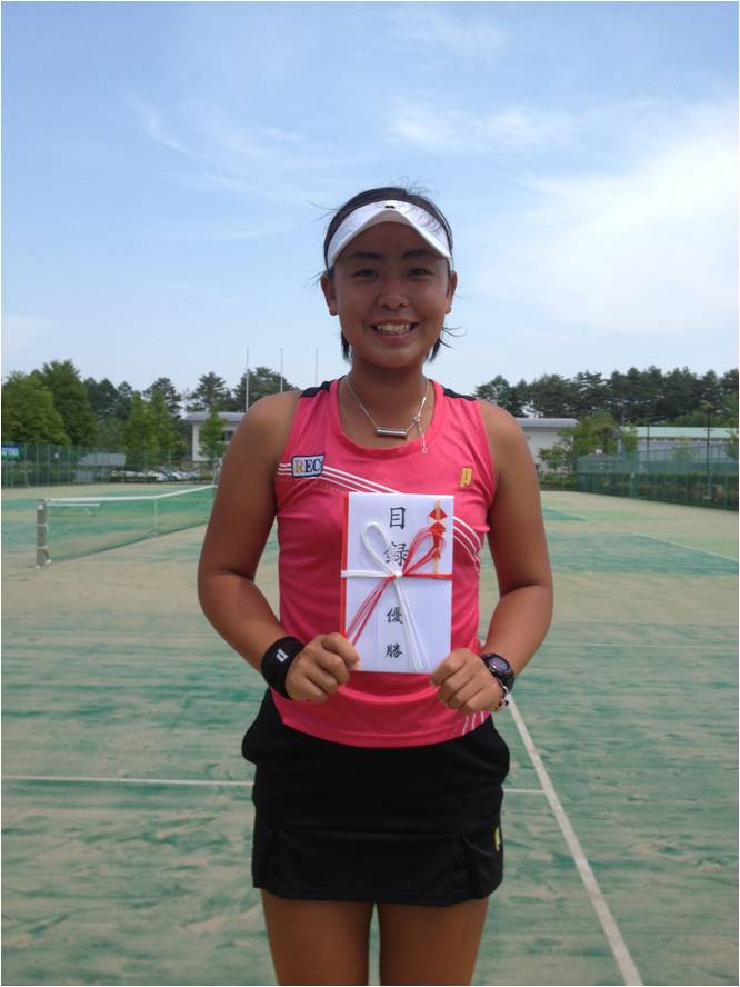 穂積　絵莉　Hozumi Eri itf Karuizawa 軽井沢国際女子テニス　2013
