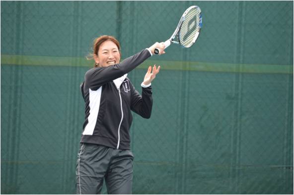 杉山愛　テニス　クリニック 2013